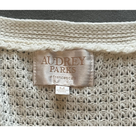 Audrey Parks Francescas | Med. | Crotchet | Granny Square | Open Cardigan | EUC - Picture 8 of 11